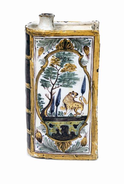 Scaldino<BR>Laterza, fine del XVIII secolo<BR>  - Asta Maioliche e Porcellane - Associazione Nazionale - Case d'Asta italiane