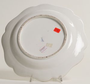 Raro piattoMeissen, verso il 1740<BR>  - Asta Maioliche e Porcellane - Associazione Nazionale - Case d'Asta italiane