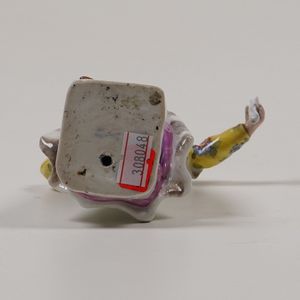 Figurina di turco.<BR>Meissen, met� del XVIII secolo.  - Asta Maioliche e Porcellane - Associazione Nazionale - Case d'Asta italiane