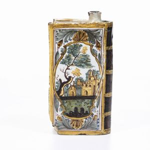 Scaldino<BR>Laterza, fine del XVIII secolo<BR>  - Asta Maioliche e Porcellane - Associazione Nazionale - Case d'Asta italiane