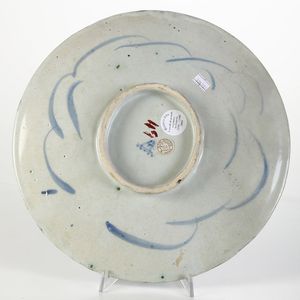 Sottocoppa<BR>Savona, fine del XVII secolo<BR>  - Asta Maioliche e Porcellane - Associazione Nazionale - Case d'Asta italiane