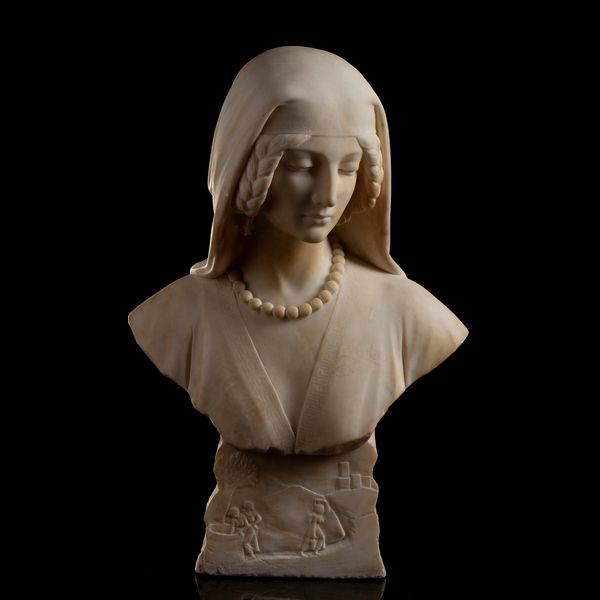 Giuseppe Gambogi : Busto in marmo  - Asta  Arredi Antichi, Oggetti d'Arte, Curiosities con una selezione di tappeti - Associazione Nazionale - Case d'Asta italiane