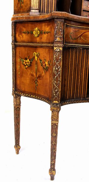 Credenza Adam inglese, Giorgio III  - Asta  Arredi Antichi, Oggetti d'Arte, Curiosities con una selezione di tappeti - Associazione Nazionale - Case d'Asta italiane