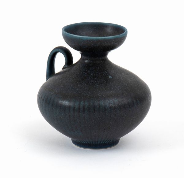 Gunnar Nylund per Rörstrand : Vaso in GrÃ©s  - Asta  Arredi Antichi, Oggetti d'Arte, Curiosities con una selezione di tappeti - Associazione Nazionale - Case d'Asta italiane