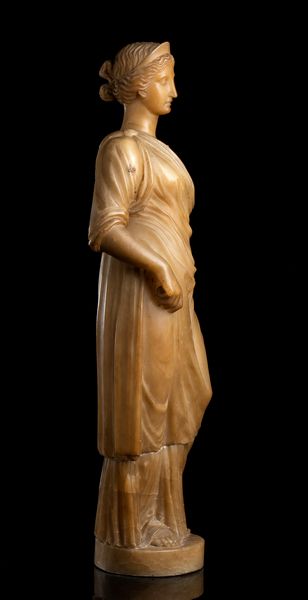 Scultura italiana in alabastro  - Asta  Arredi Antichi, Oggetti d'Arte, Curiosities con una selezione di tappeti - Associazione Nazionale - Case d'Asta italiane