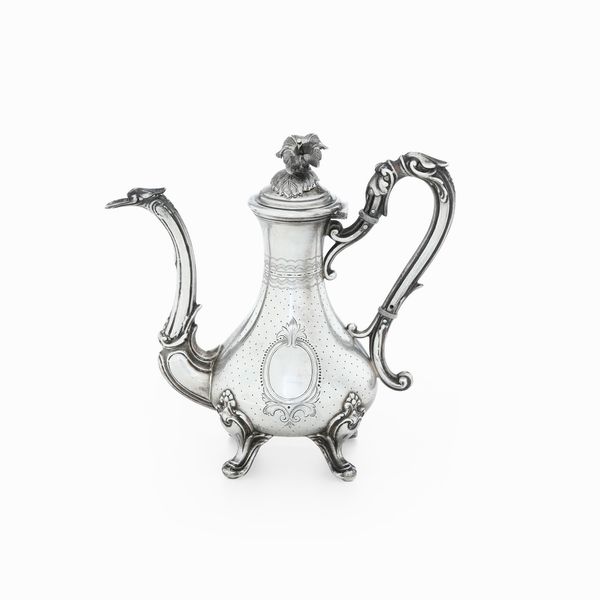 Caffettiera. Francia XX secolo  - Asta Argenti e Icone - Associazione Nazionale - Case d'Asta italiane