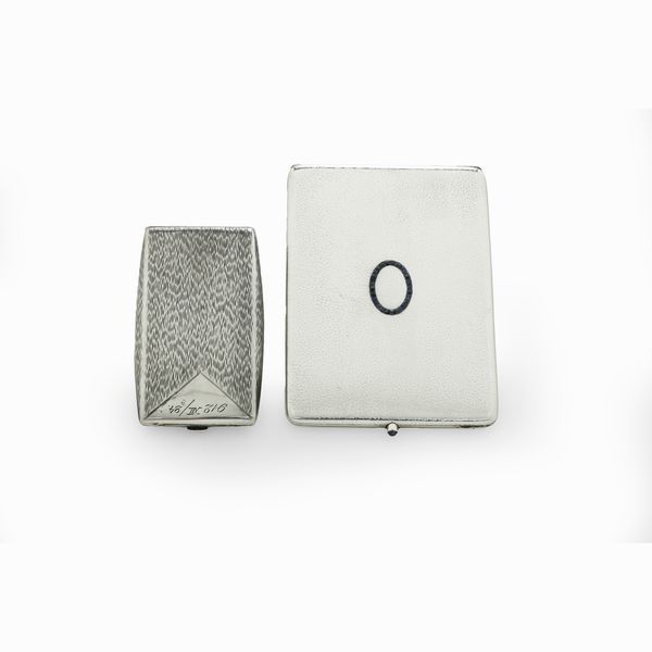 Lotto di 2 tabacchiere. Germania XIX-XX secolo  - Asta Argenti e Icone - Associazione Nazionale - Case d'Asta italiane