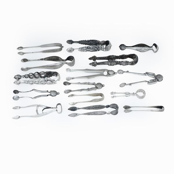 Lotto di 15 pinze. Austria e Germania XIX-XX secolo  - Asta Argenti e Icone - Associazione Nazionale - Case d'Asta italiane