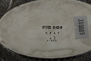Coppia di piccoli cestini. CittÃ  di Sheffileld 1895, argentiere James Dixon & Sons  - Asta Argenti e Icone - Associazione Nazionale - Case d'Asta italiane
