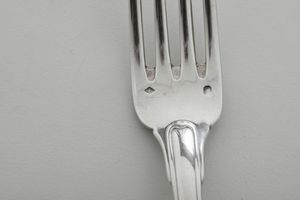 Servizio di posate. Parigi, XIX-XX secolo, argentiere Emile Puifocart  - Asta Argenti e Icone - Associazione Nazionale - Case d'Asta italiane