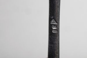 Servizio di posate in argento. Europa centrale (Ungheria?), XX secolo. Argentiere V.J.  - Asta Argenti e Icone - Associazione Nazionale - Case d'Asta italiane