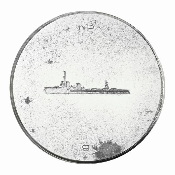 N R.E. Leone. (Cacciatrpediniere) 88 x 38 mm  - Asta Conii e Punzoni della Storica Fabbrica di Medaglie Lorioli (1919-1950) - Associazione Nazionale - Case d'Asta italiane