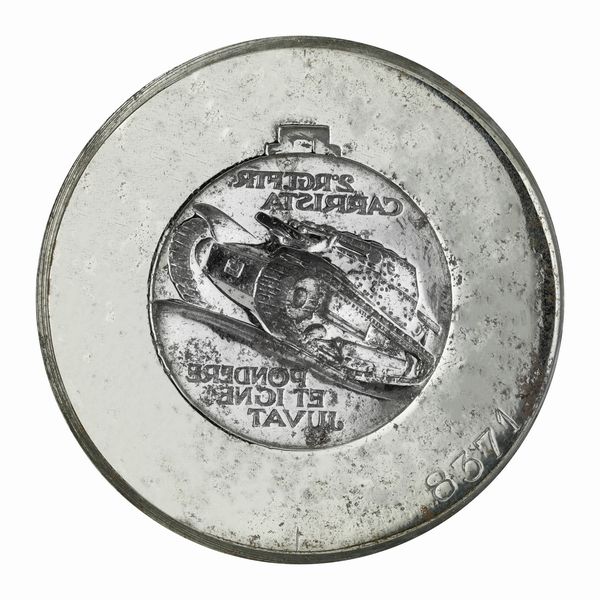 N 2Â°RGT FTR CARRISTA PONDERE ET IGNE JUVAV. 58 x 46 mm  - Asta Conii e Punzoni della Storica Fabbrica di Medaglie Lorioli (1919-1950) - Associazione Nazionale - Case d'Asta italiane