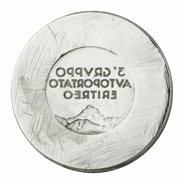 N 3Â° Gruppo Autoportato Eritreo 51 x 45 mm  - Asta Conii e Punzoni della Storica Fabbrica di Medaglie Lorioli (1919-1950) - Associazione Nazionale - Case d'Asta italiane