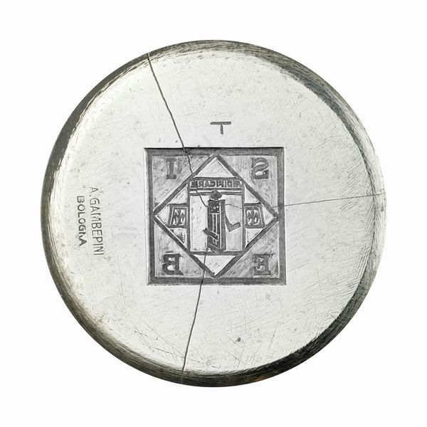 N Aedificare S I E B 40 x 31.Â Â mm  - Asta Conii e Punzoni della Storica Fabbrica di Medaglie Lorioli (1919-1950) - Associazione Nazionale - Case d'Asta italiane