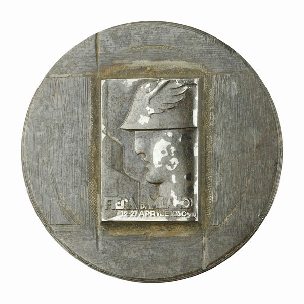 P Fiera Di Milano 12-27 Aprile 1930 VIII 43 x 37 mm  - Asta Conii e Punzoni della Storica Fabbrica di Medaglie Lorioli (1919-1950) - Associazione Nazionale - Case d'Asta italiane