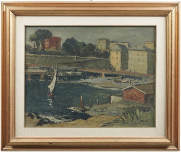 Luigi Bassano : Paesaggio  - Asta Dipinti del XIX-XX Secolo - Associazione Nazionale - Case d'Asta italiane