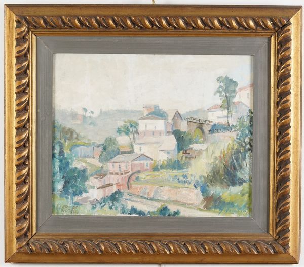 Giacomo Picollo : Veduta  - Asta Dipinti del XIX-XX Secolo - Associazione Nazionale - Case d'Asta italiane