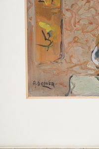 Arturo De Luca : Due dipinti ad olio su cartone  - Asta Dipinti del XIX-XX Secolo - Associazione Nazionale - Case d'Asta italiane