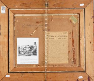 Giacomo Picollo : Veduta  - Asta Dipinti del XIX-XX Secolo - Associazione Nazionale - Case d'Asta italiane