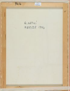 Gualtiero Nativi : Forme contrastanti  - Asta Arte Moderna e Contemporanea - Associazione Nazionale - Case d'Asta italiane