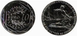 6 monete d’argento Francia 2008-2019.  - Asta Numismatica Light - Associazione Nazionale - Case d'Asta italiane