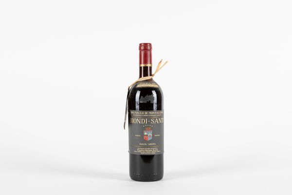 Toscana : Biondi Santi Riserva Brunello di Montalcino DOCG 1987 (1 BT)  - Asta Importanti Vini e Distillati - Associazione Nazionale - Case d'Asta italiane