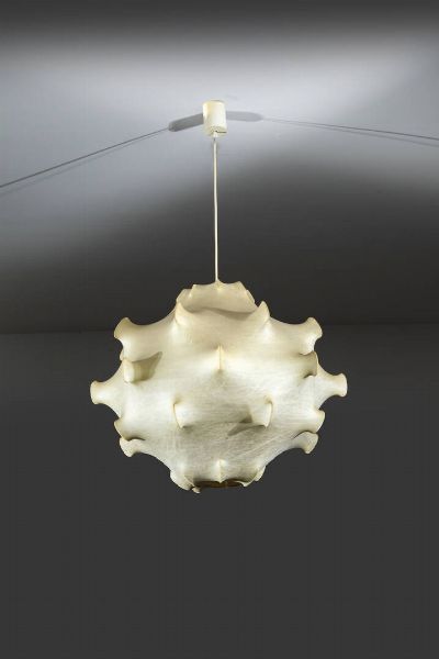 ACHILLE E PIER GIACOMO CASTIGLIONI : Lampada a sospensione mod. Taraxacum  - Asta Design - Associazione Nazionale - Case d'Asta italiane