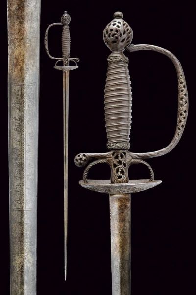 Spadino  - Asta Rare Armi Antiche e Militaria da tutto il mondo - Associazione Nazionale - Case d'Asta italiane