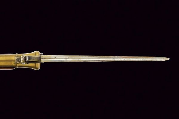 Trombone a pietra focaia da marina con baionetta a scatto di Goodwin  - Asta Rare Armi Antiche e Militaria da tutto il mondo - Associazione Nazionale - Case d'Asta italiane