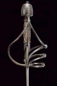 Magnifica spada da cavallo ageminata in argento  - Asta Rare Armi Antiche e Militaria da tutto il mondo - Associazione Nazionale - Case d'Asta italiane