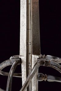 Magnifica spada da cavallo ageminata in argento  - Asta Rare Armi Antiche e Militaria da tutto il mondo - Associazione Nazionale - Case d'Asta italiane