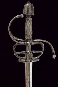 Magnifica spada da cavallo ageminata in argento  - Asta Rare Armi Antiche e Militaria da tutto il mondo - Associazione Nazionale - Case d'Asta italiane