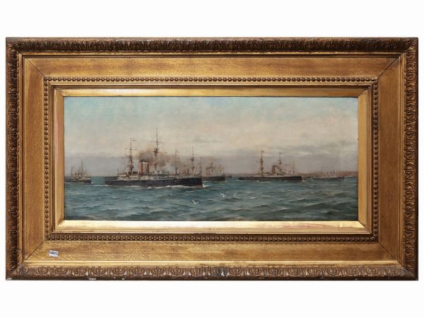 Squadra navale nella manica  - Asta Dimore fiorentine - Associazione Nazionale - Case d'Asta italiane