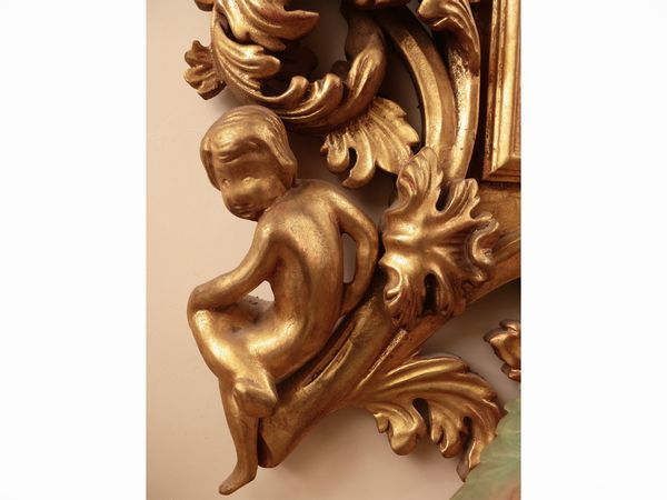 Specchiera con cornice in legno intagliato e dorato  - Asta Dimore fiorentine - Associazione Nazionale - Case d'Asta italiane