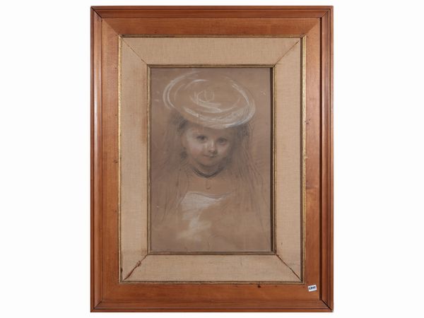 Ritratto di fanciulla  - Asta Dimore fiorentine - Associazione Nazionale - Case d'Asta italiane