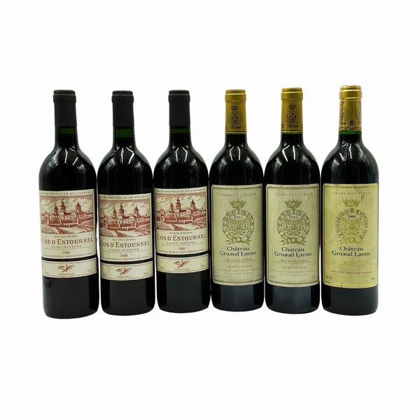 ChÃ¢teau Cos d'Estournel - ChÃ¢teau Gruaud-Larose, Saint-Julien  - Asta Wine & Spirits - Associazione Nazionale - Case d'Asta italiane
