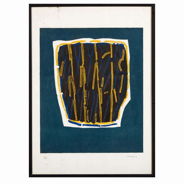 Pietro Consagra : PIETRO CONSAGRA  - Asta ARTE MODERNA E CONTEMPORANEA E OPERE DALLA RACCOLTA DI ANTONIO PAOLUCCI - Associazione Nazionale - Case d'Asta italiane