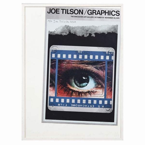 JOE TILSON : JOE TILSON  - Asta ARTE MODERNA E CONTEMPORANEA E OPERE DALLA RACCOLTA DI ANTONIO PAOLUCCI - Associazione Nazionale - Case d'Asta italiane