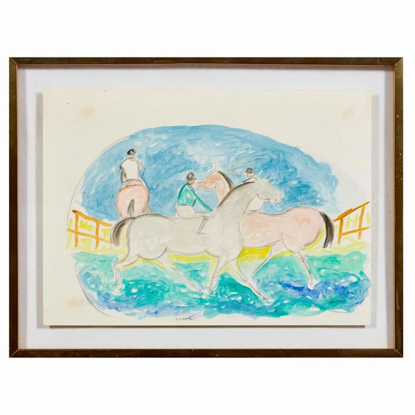 GIUSEPPE CESETTI : GIUSEPPE CESETTI  - Asta ARTE MODERNA E CONTEMPORANEA E OPERE DALLA RACCOLTA DI ANTONIO PAOLUCCI - Associazione Nazionale - Case d'Asta italiane