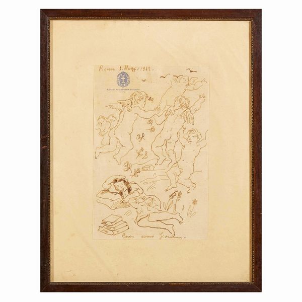 ARTISTA DEL XX SECOLO  - Asta ARTE MODERNA E CONTEMPORANEA E OPERE DALLA RACCOLTA DI ANTONIO PAOLUCCI - Associazione Nazionale - Case d'Asta italiane