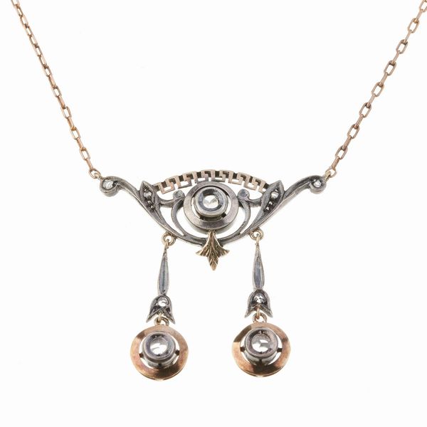 COLLANA CON PENDENTE  - Asta Gioielli  - Associazione Nazionale - Case d'Asta italiane