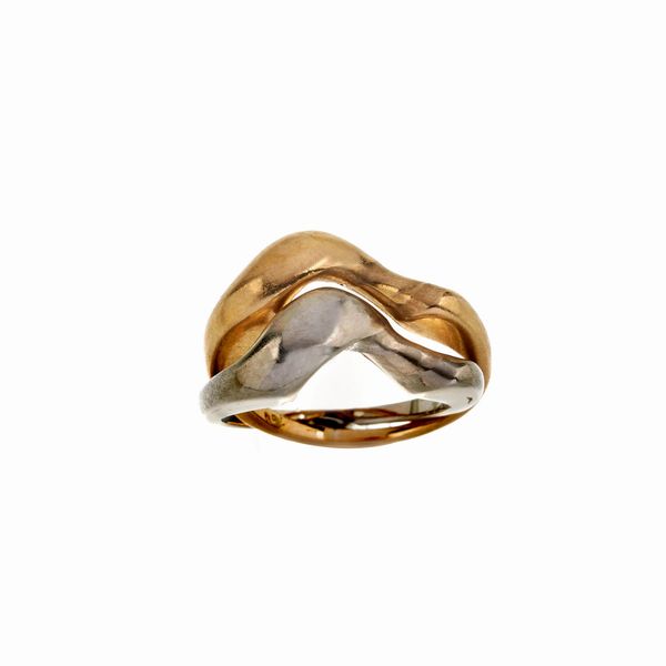 ANELLO A DOPPIA FASCIA  - Asta Gioielli  - Associazione Nazionale - Case d'Asta italiane