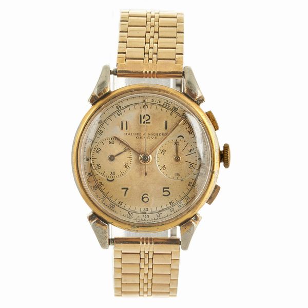 Baume & Mercier : BAUME & MERCIER CRONOGRAFO  - Asta OROLOGI - Associazione Nazionale - Case d'Asta italiane