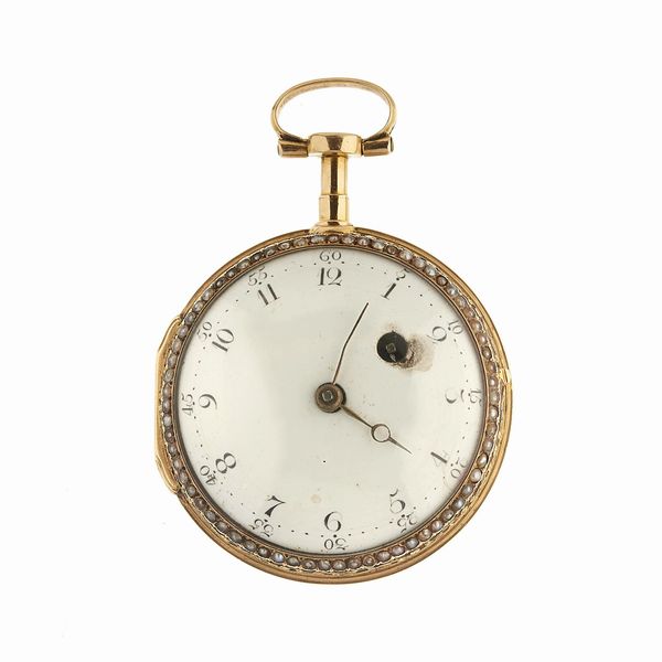 OROLOGIO DA TASCA IN ORO  - Asta OROLOGI - Associazione Nazionale - Case d'Asta italiane