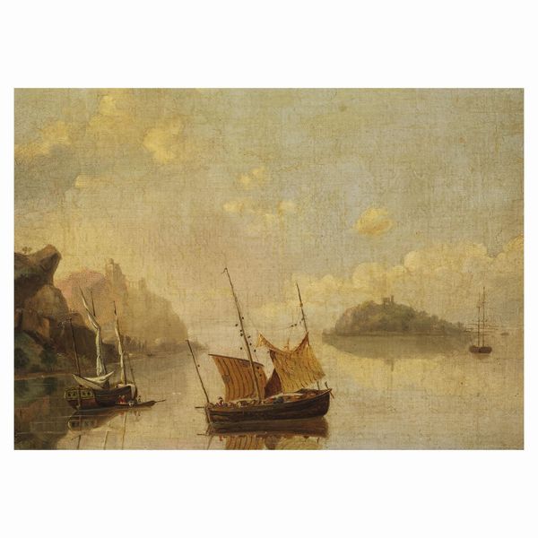 Scuola Inglese Del Sec. Xix : Scuola inglese, sec. XIX  - Asta ARCADE | DIPINTI DEL XIX E XX SECOLO E OPERE DALLA RACCOLTA DI ANTONIO PAOLUCCI - Associazione Nazionale - Case d'Asta italiane