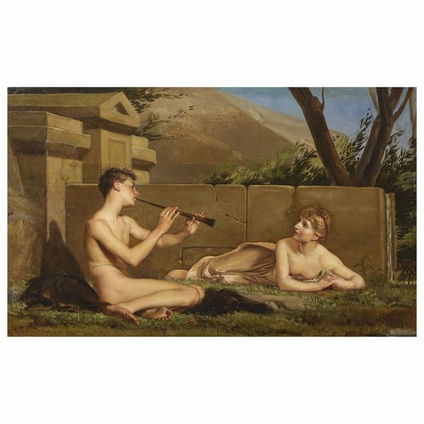 Artista austriaco, fine sec. XIX  - Asta ARCADE | DIPINTI DEL XIX E XX SECOLO E OPERE DALLA RACCOLTA DI ANTONIO PAOLUCCI - Associazione Nazionale - Case d'Asta italiane