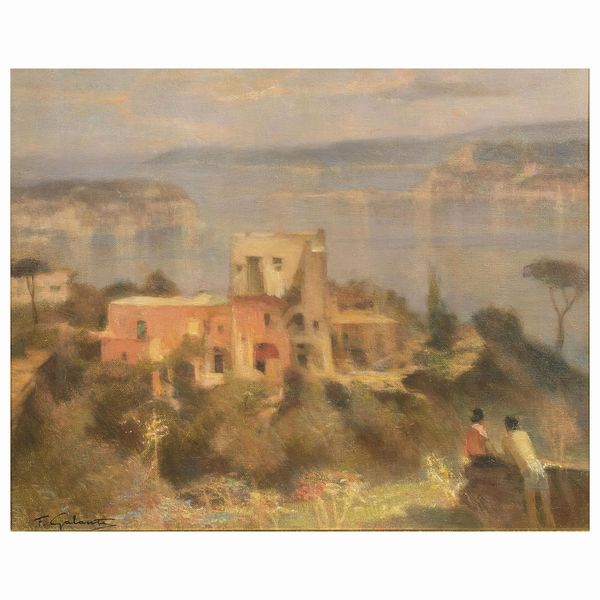 Francesco Galante : Francesco Galante  - Asta ARCADE | DIPINTI DEL XIX E XX SECOLO E OPERE DALLA RACCOLTA DI ANTONIO PAOLUCCI - Associazione Nazionale - Case d'Asta italiane