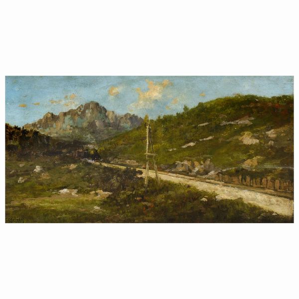 Beppe Ciardi : Guglielmo Ciardi  - Asta ARCADE | DIPINTI DEL XIX E XX SECOLO E OPERE DALLA RACCOLTA DI ANTONIO PAOLUCCI - Associazione Nazionale - Case d'Asta italiane