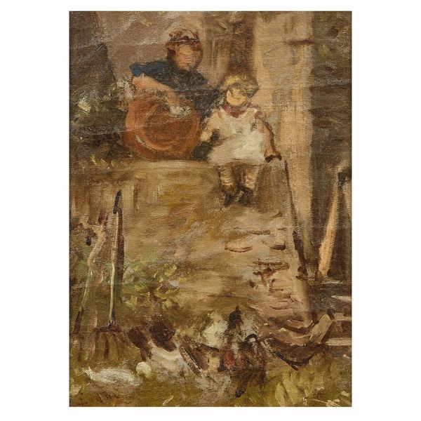Cesare Ciani : Cesare Ciani  - Asta ARCADE | DIPINTI DEL XIX E XX SECOLO E OPERE DALLA RACCOLTA DI ANTONIO PAOLUCCI - Associazione Nazionale - Case d'Asta italiane